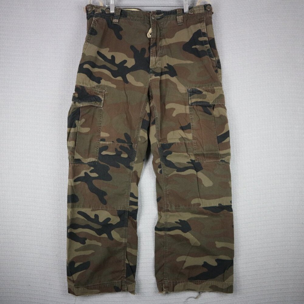 Gap Baggy Cargo Camo Vintage 36x30 Mens